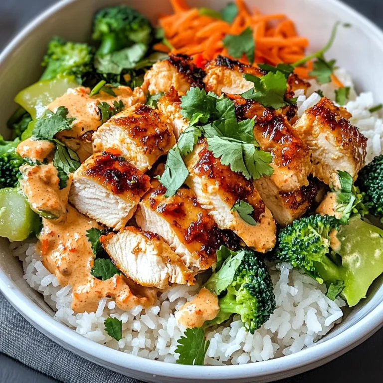 Coconut Chicken Rice Bowl