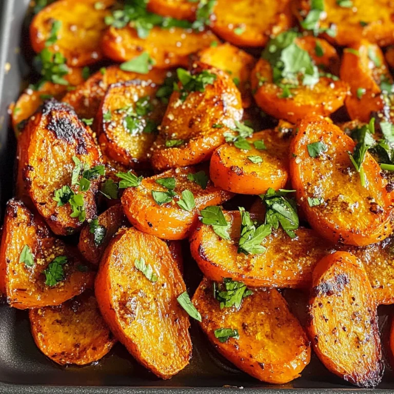 Smashed Carrots