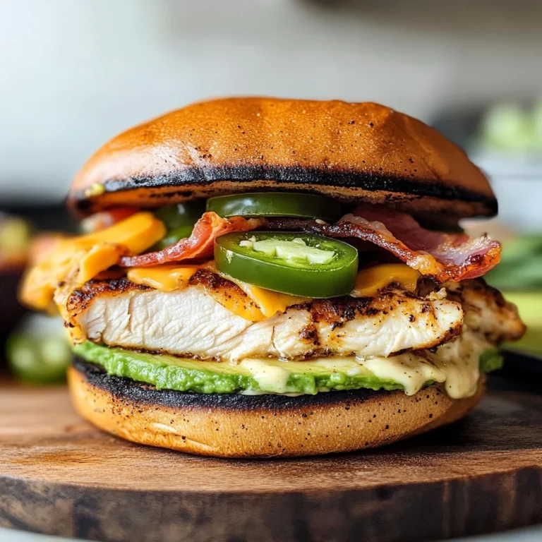 Spicy Grilled Chicken Avocado Sandwich