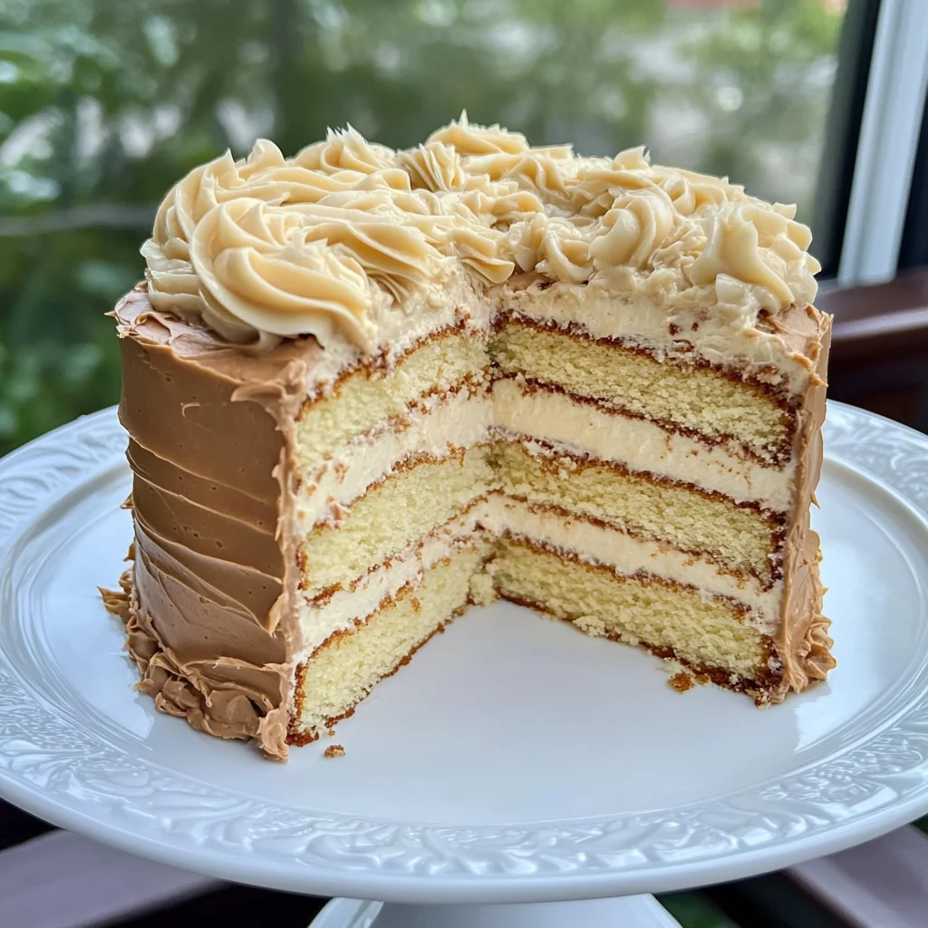 White Chocolate Mocha Cake
