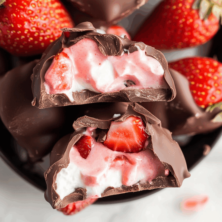 Chocolate Strawberry Yogurt Clusters (Viral Recipe!)