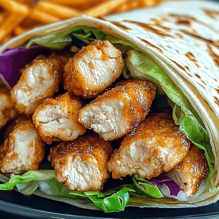 Firecracker Chicken Wraps