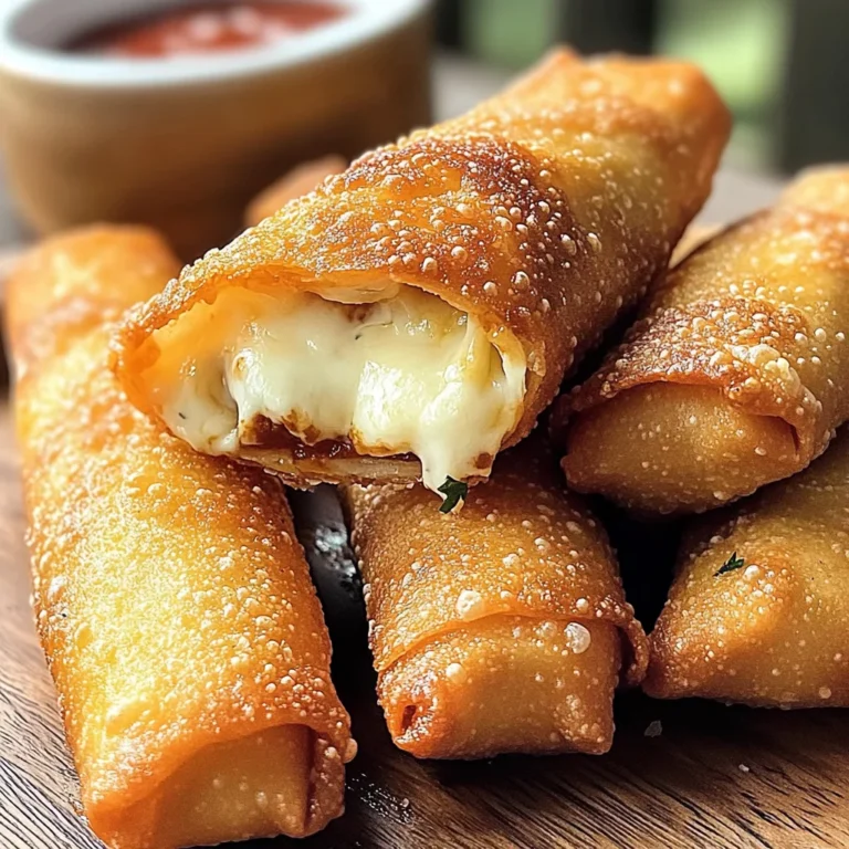 Air Fryer Mozzarella Stick Egg Rolls