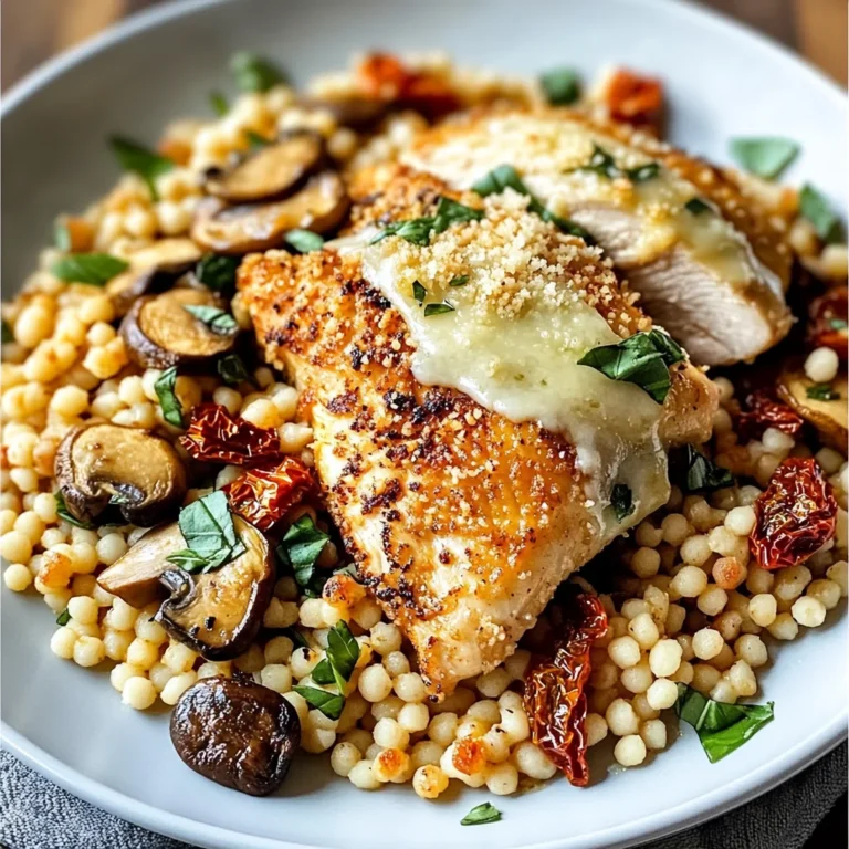 Baked Parmesan Chicken and Couscous for Cozy Weeknight Dinners