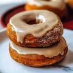Baked Pumpkin Donuts with Brown Sugar Icing Recipe