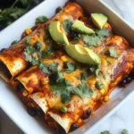 Black Bean and Butternut Squash Enchiladas