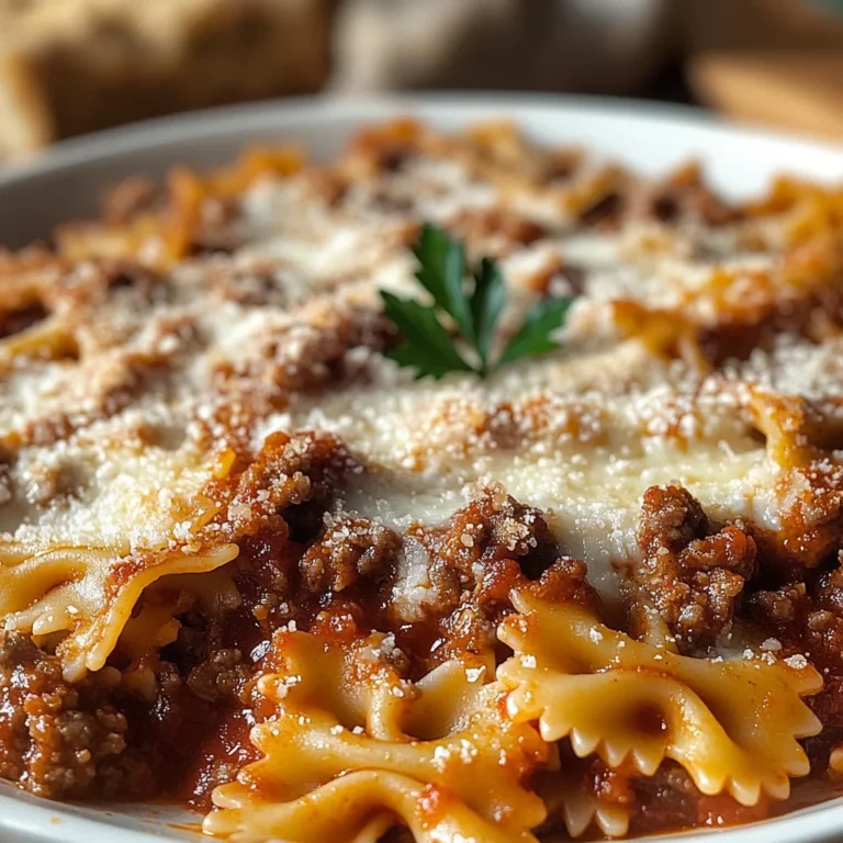 Bowtie Pasta Ziti