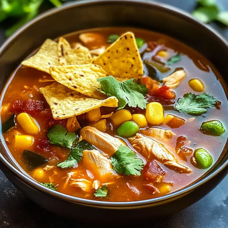 Chicken Tortilla Soup