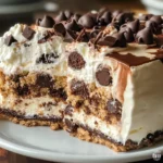 Chocolate Chip Cookie Dough Ice Cream Cake