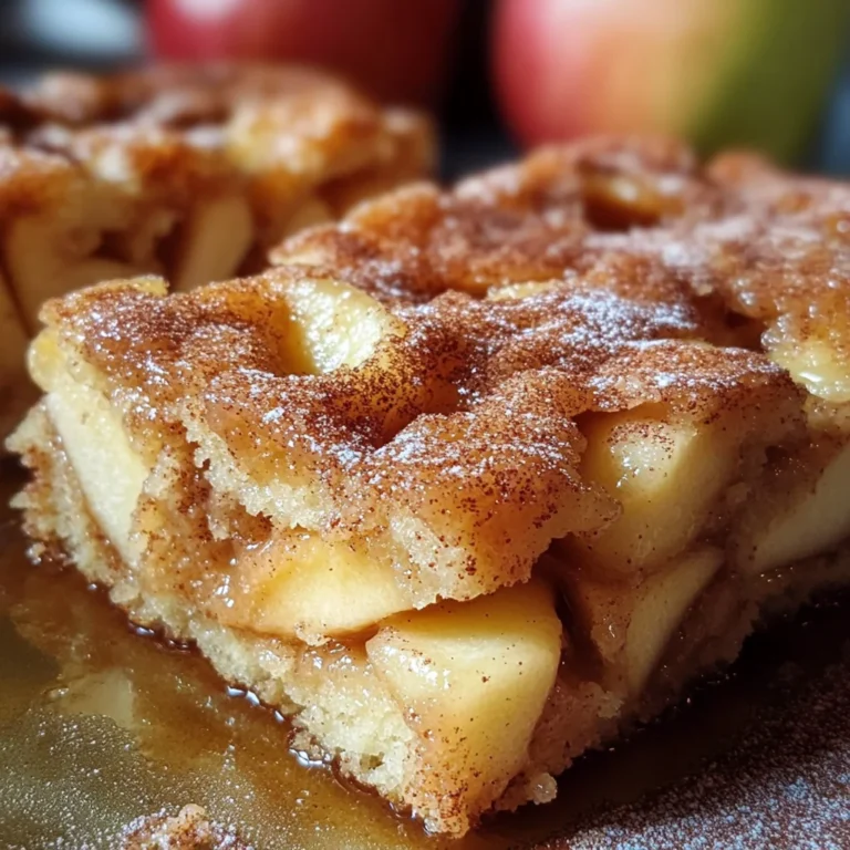 Cinnamon Apple Fritter Cake Recipe