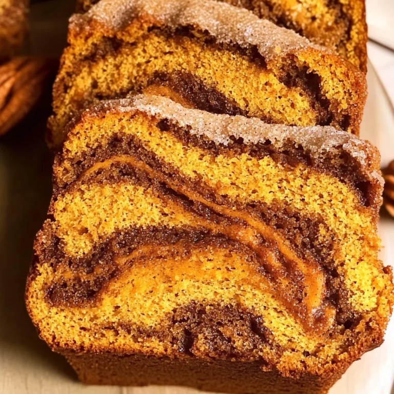 Cinnamon Swirl Pumpkin Bread