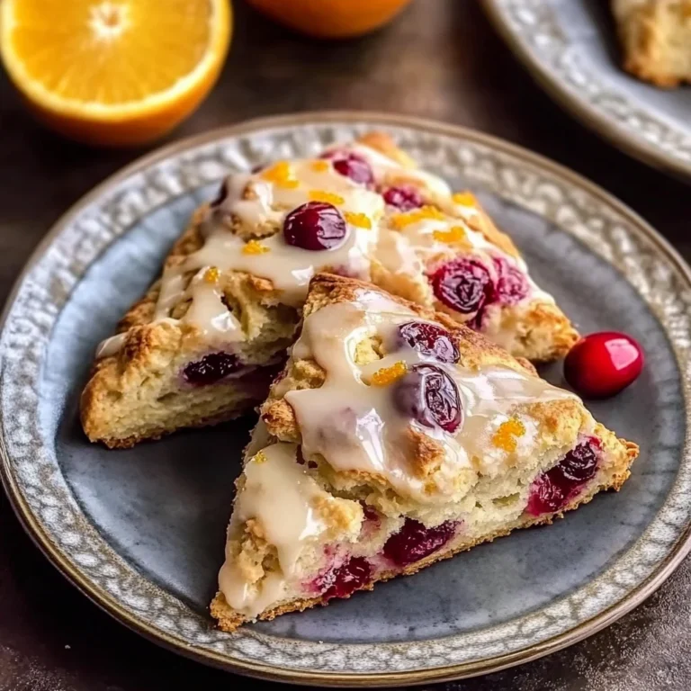 Cranberry Orange Scones