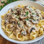 Creamy Mushroom Stroganoff