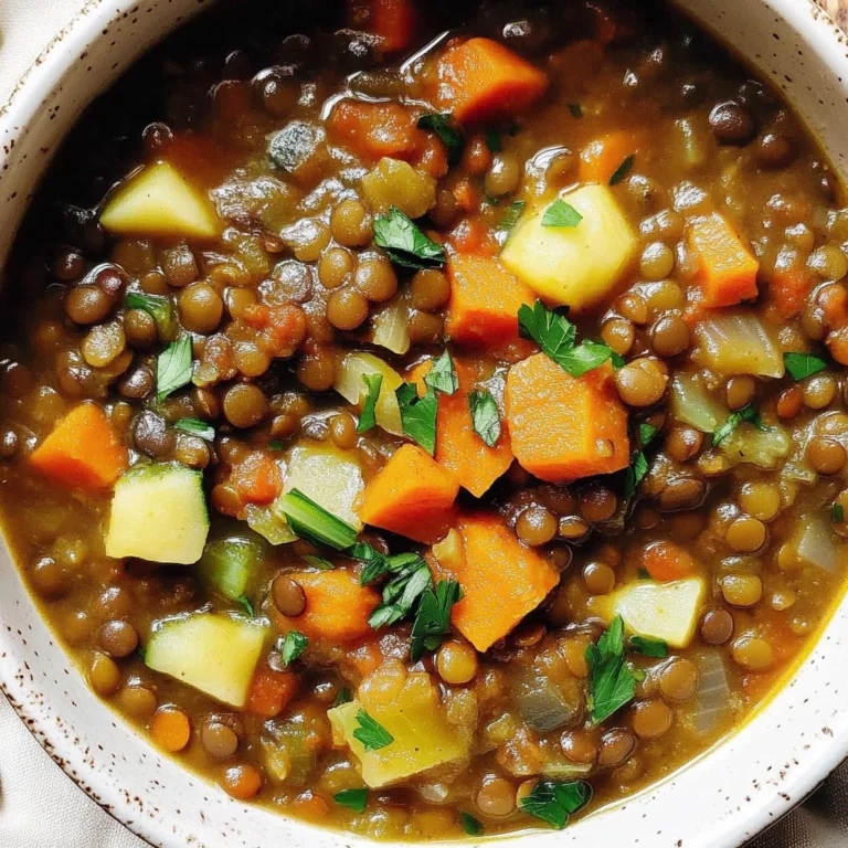 Crockpot Harvest Vegetable and Lentil Stew
