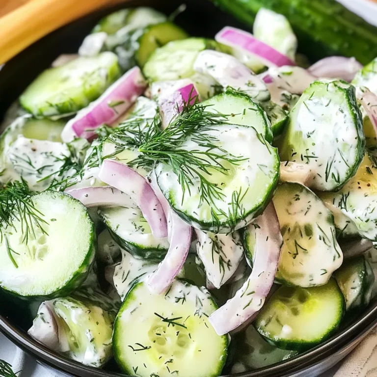 Cucumber Dill Salad