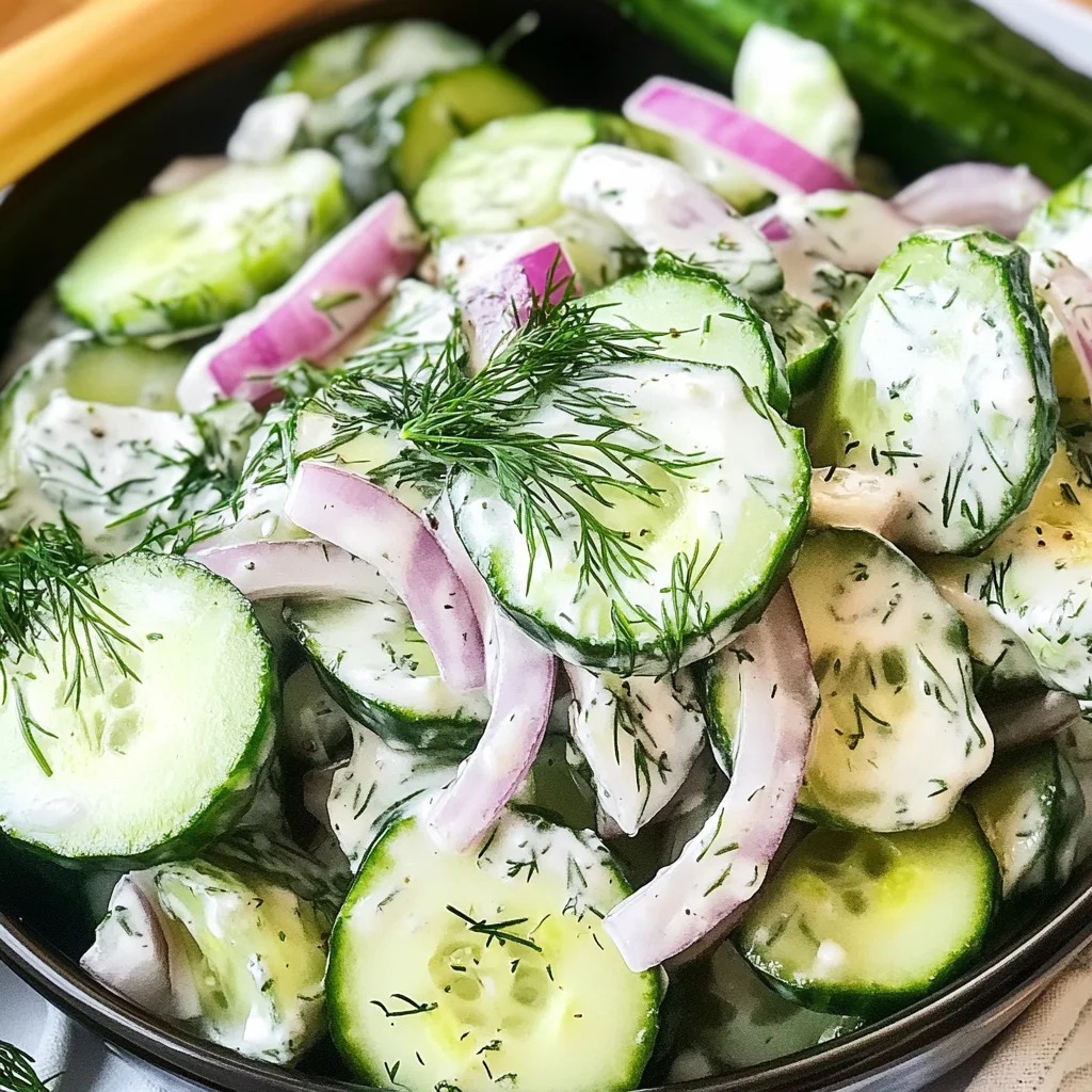 Cucumber Dill Salad