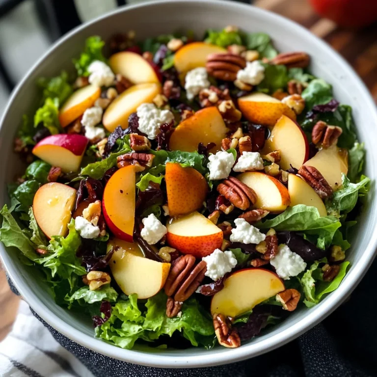 Harvest Salad with Apple Cider Dressing