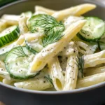 Healthy Cucumber Pasta Salad