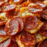 Homemade Pepperoni Chips