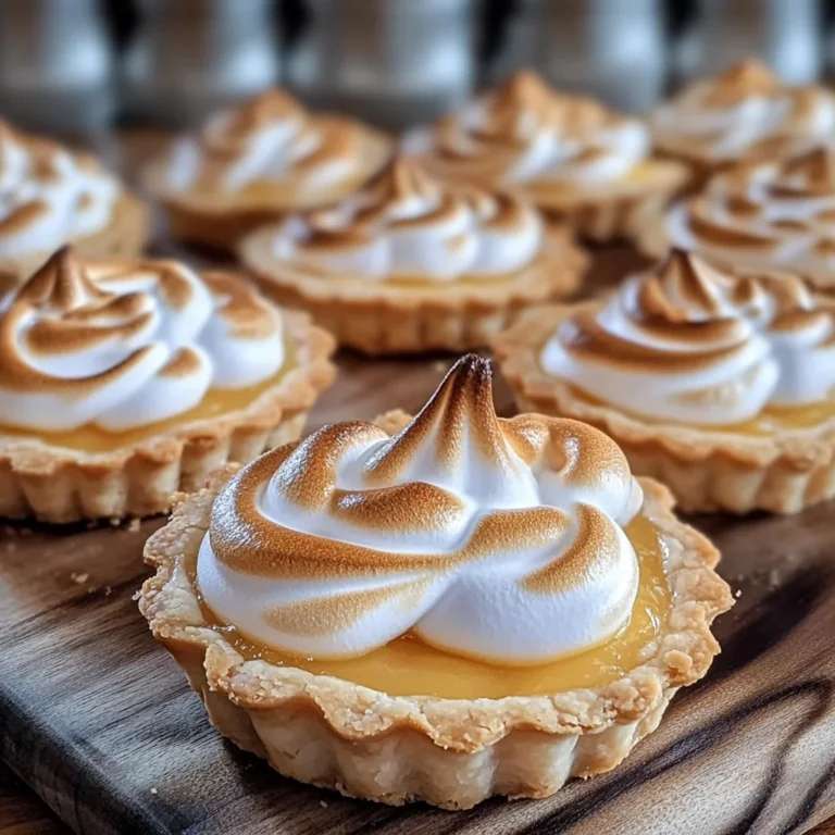 Lavender Lemon Meringue Tarts for a Bright Summer Delight