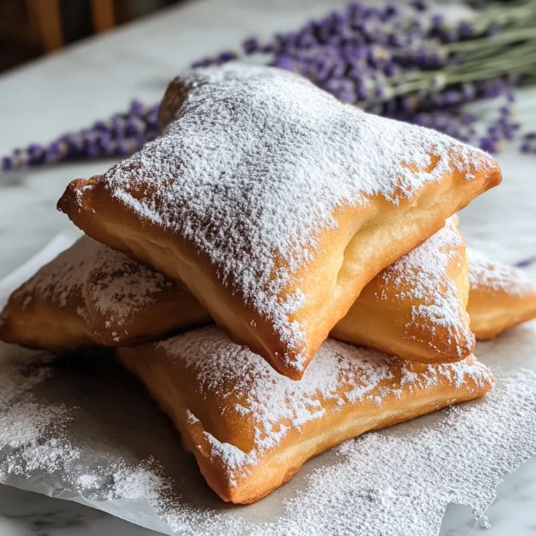 Lavender Vanilla Bean French Beignets