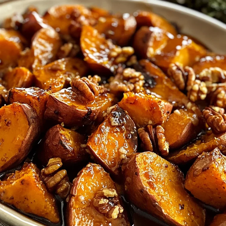 Maple Roasted Sweet Potatoes Walnuts