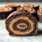 No-Bake Peanut Butter Chocolate Pinwheels