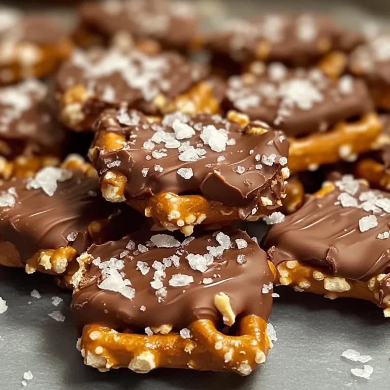 No-Bake Peanut Butter Pretzel Clusters