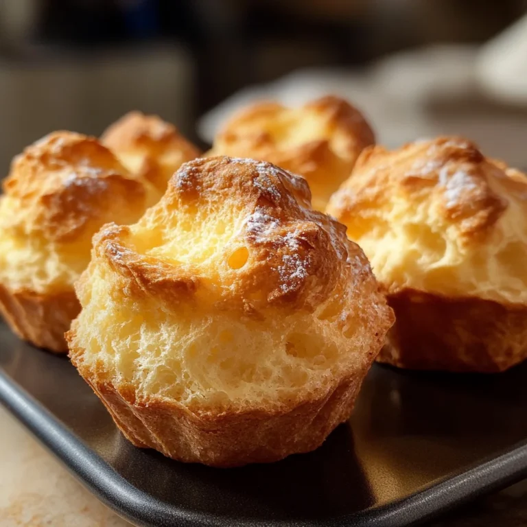 Nun’s Puffs (French Choux-Style Muffins)