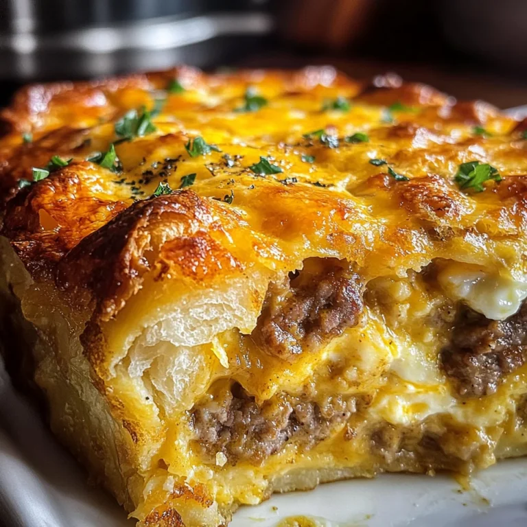 Savory Breakfast Sausage and Cheese Casserole
