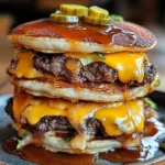 Smash Burger Pancakes Delight