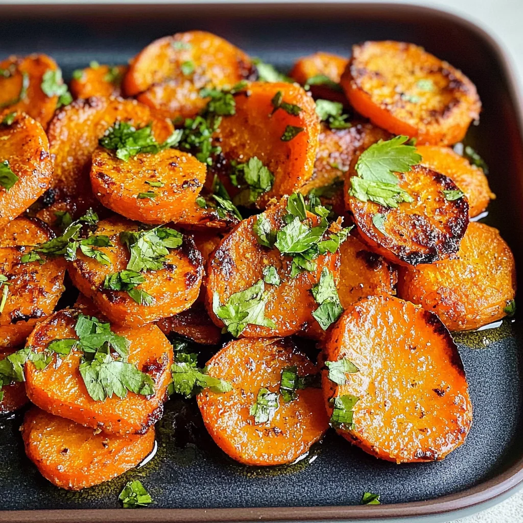 Smashed Carrots