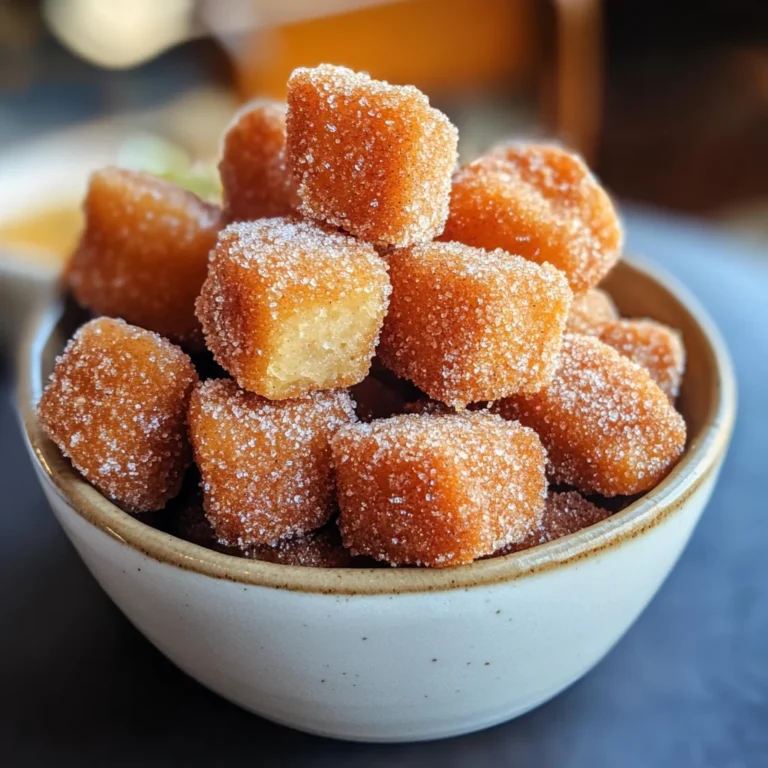Sweet Mini Churro Bites