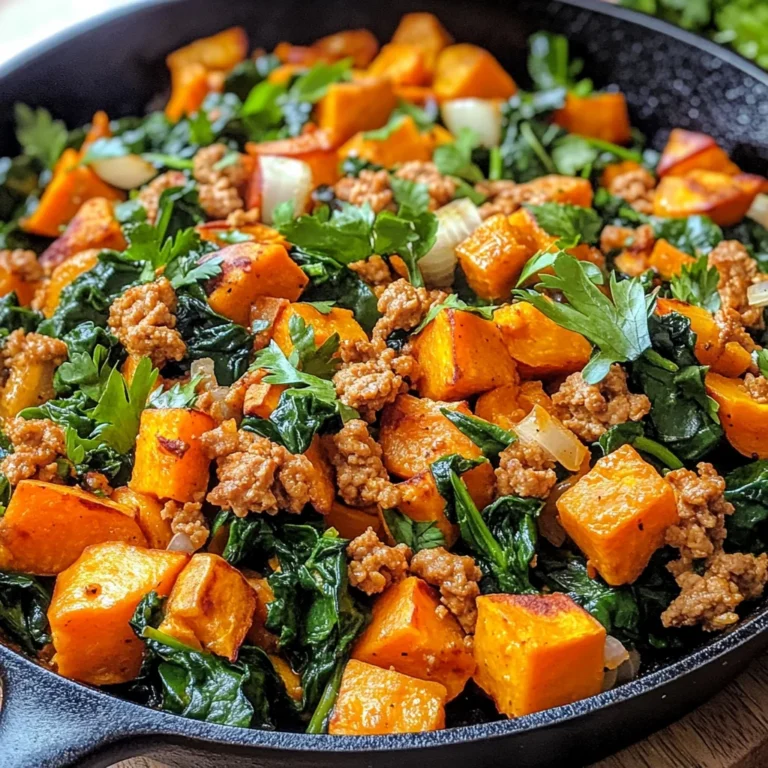 Turkey Sweet Potato Skillet