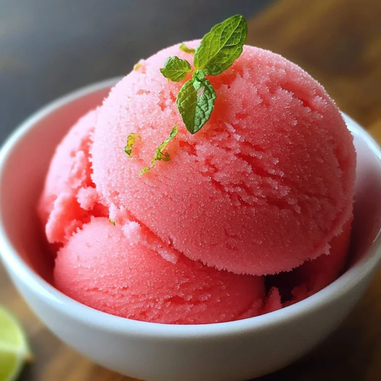 Watermelon Sorbet