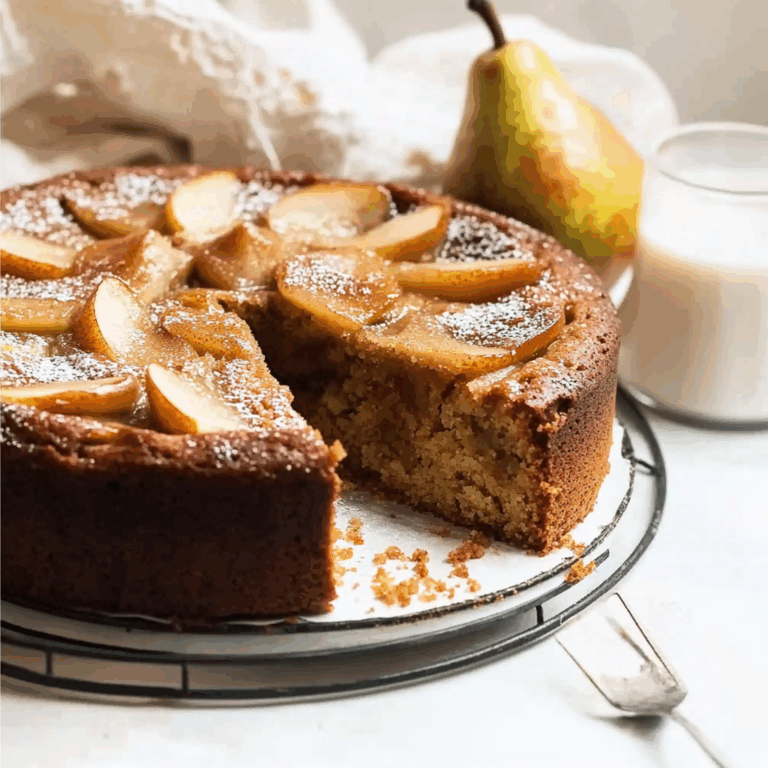 Spiced Pear Cake