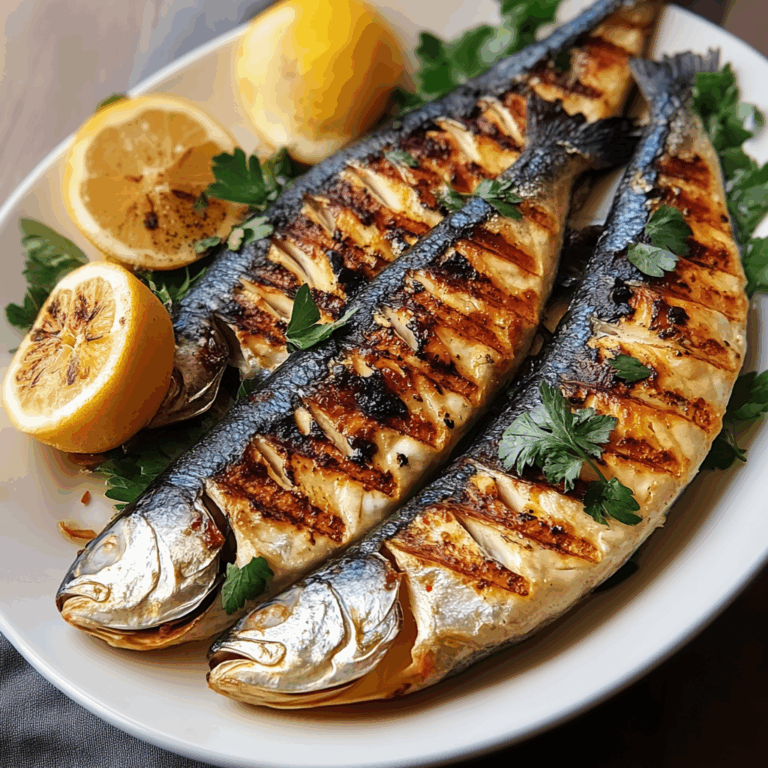Grilled Mackerel