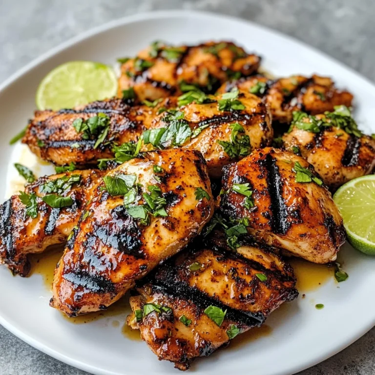 5-Minute Zesty Chili Lime Marinade
