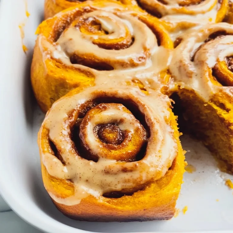 Pumpkin Cinnamon Rolls