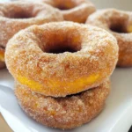 Pumpkin Cinnamon Sugar Donuts