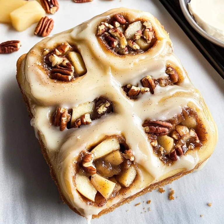 Soft-Baked Apple Cinnamon Rolls