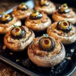 Stuffed Mushroom Eyeballs
