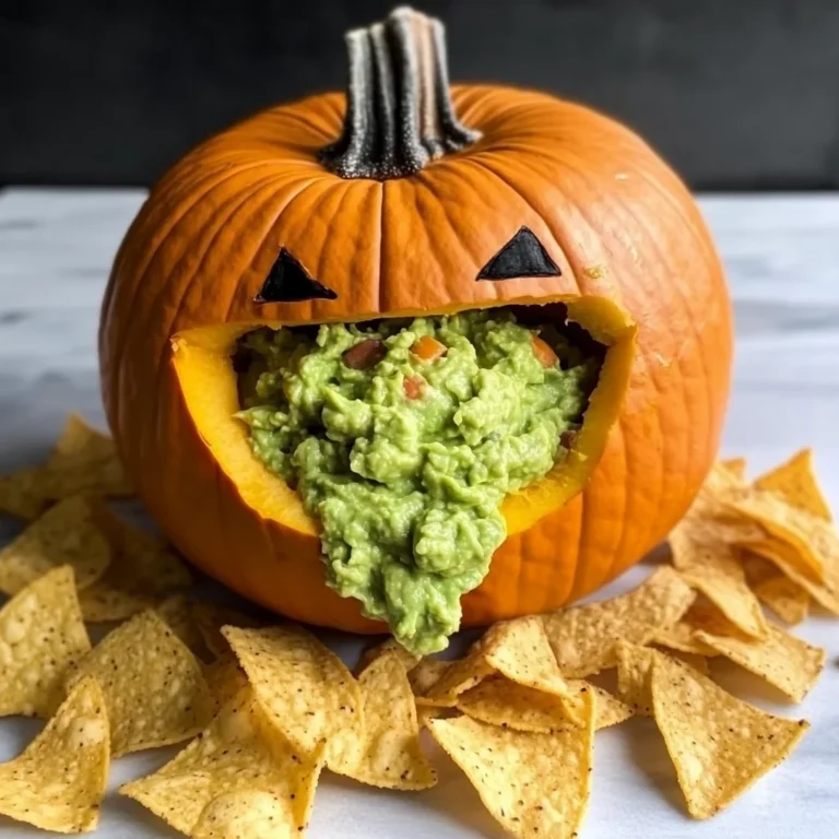 Throwing Up Pumpkin Guacamole Recipe