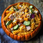 UpChuckin' Pumpkin Loaded Pasta Salad
